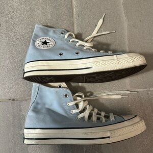 Converse-Chuck Taylor all star high top platform women’s pale blue sneaker
